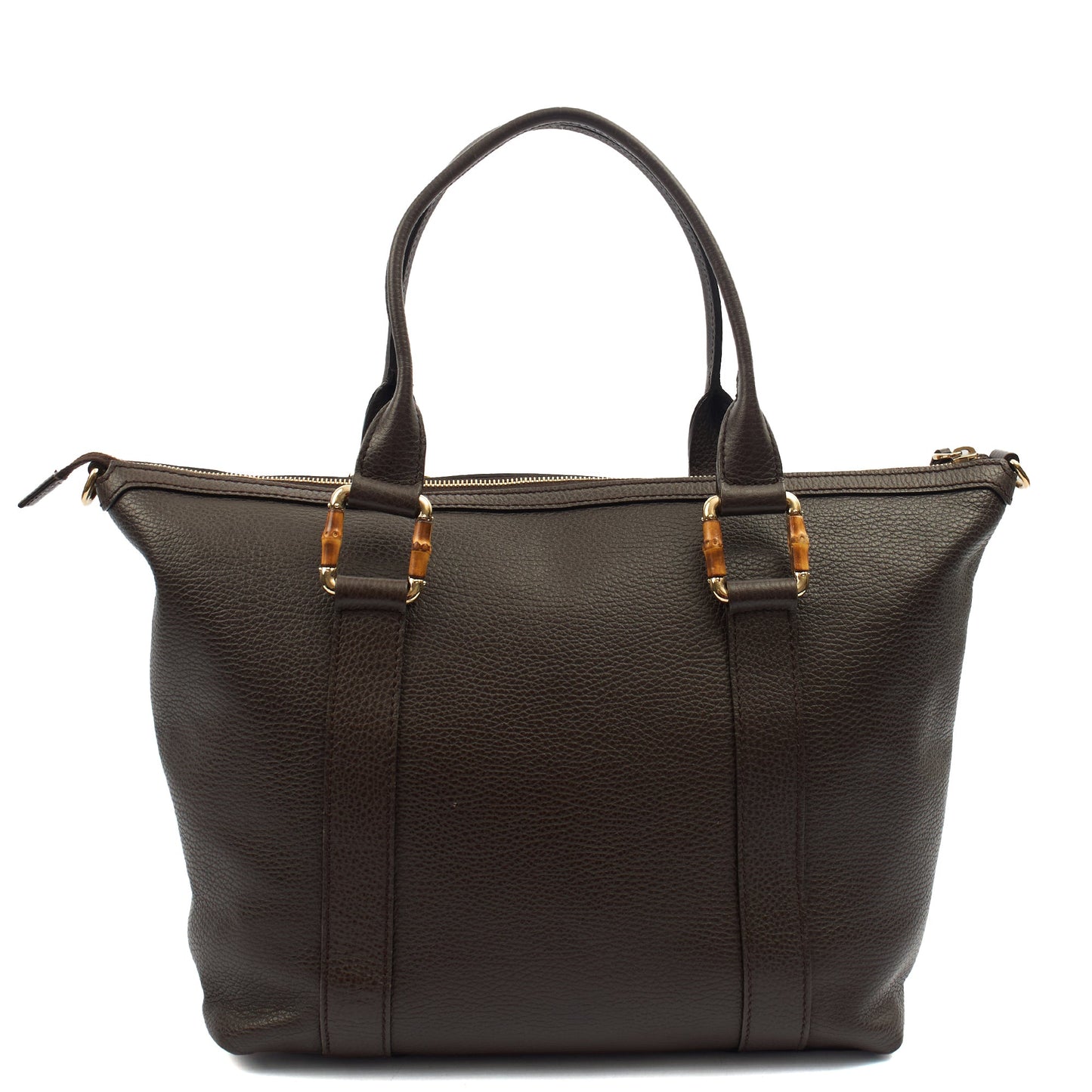 Gucci Tote Shoulder Bag in Brown, Leather — Alternate View 15