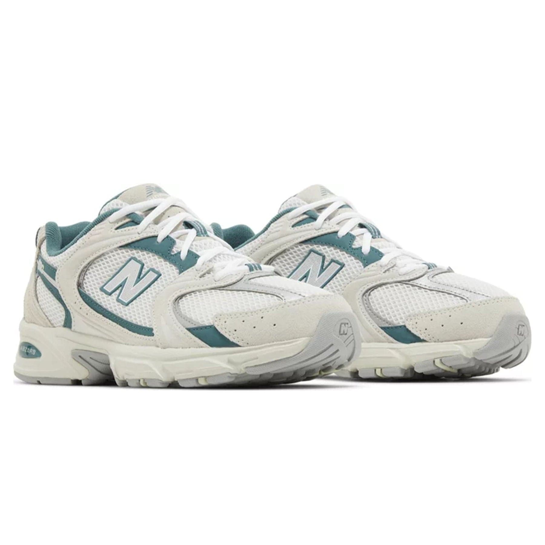 New Balance 530 'Reflection Green' — UK 3.5 | EU 36 | US 4 — Back View