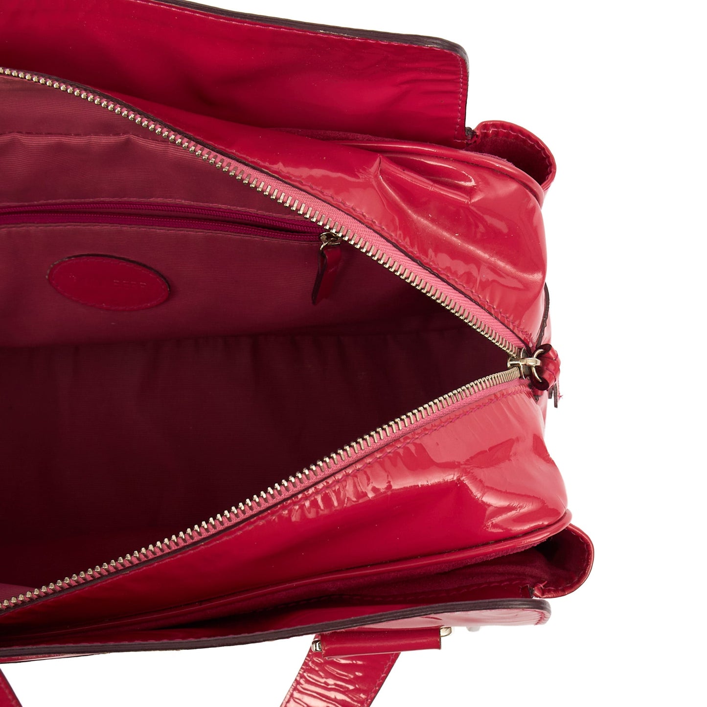Mulberry Tote Mabel  in Pink, Patent Leather — Alternate View 16