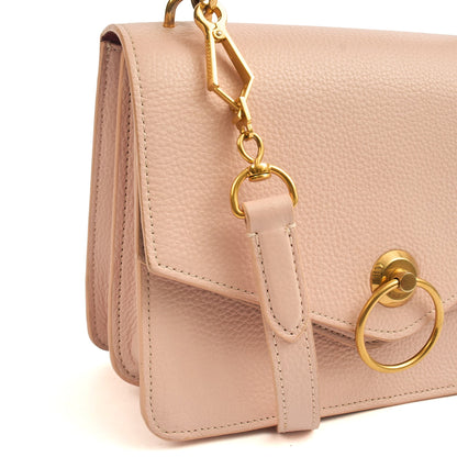 Mulberry Top Handle Harlow Small in Pink, Leather — Detail View