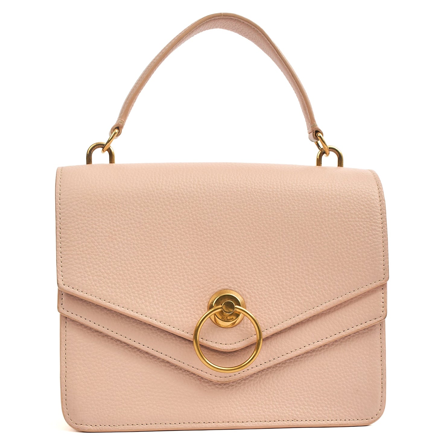 Mulberry Top Handle Harlow Small in Pink, Leather — Alternate View 7
