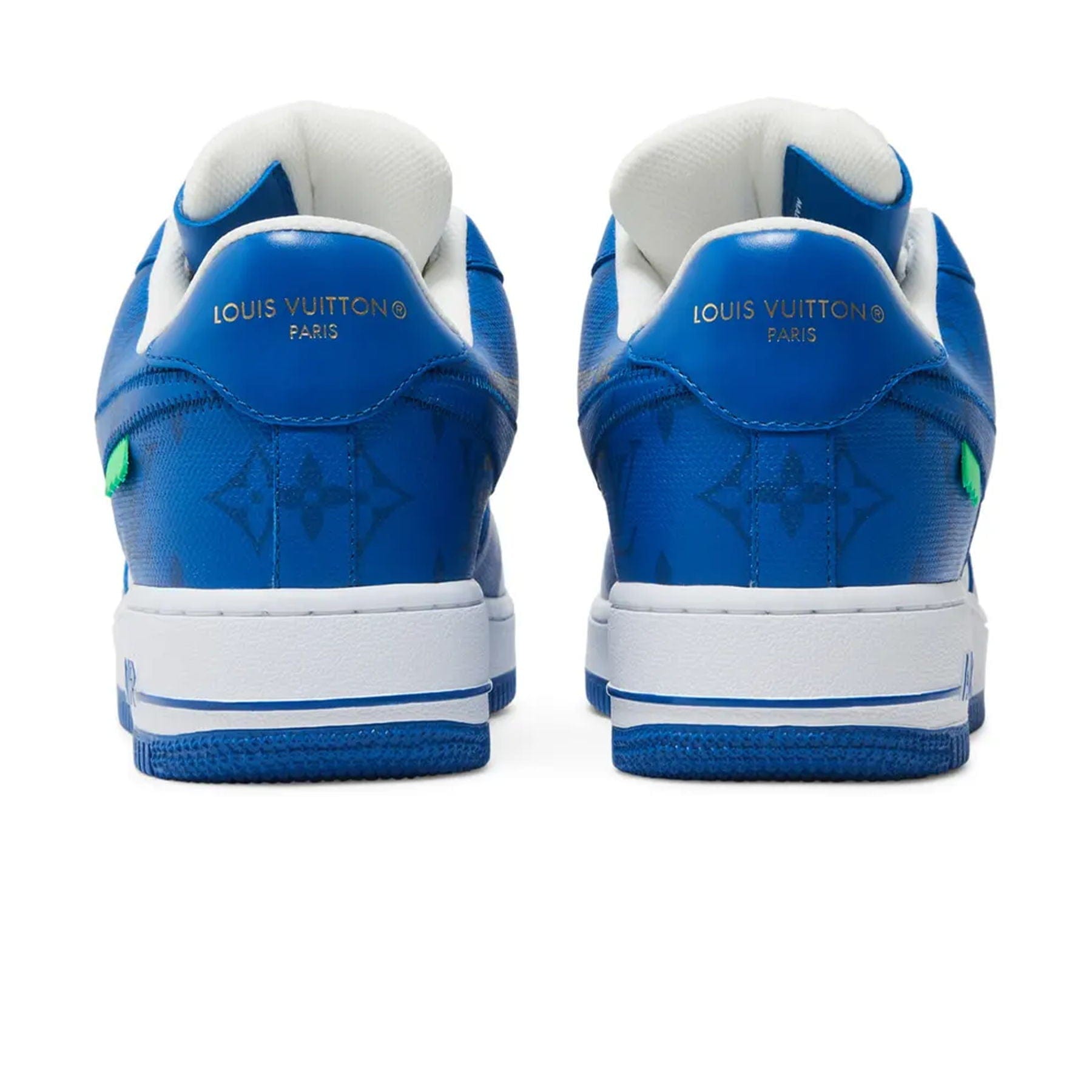 Louis Vuitton Nike Air Force 1 Low By Virgil Abloh White Royal — UK 3 | EU 35.5 | US 3.5 — Detail View