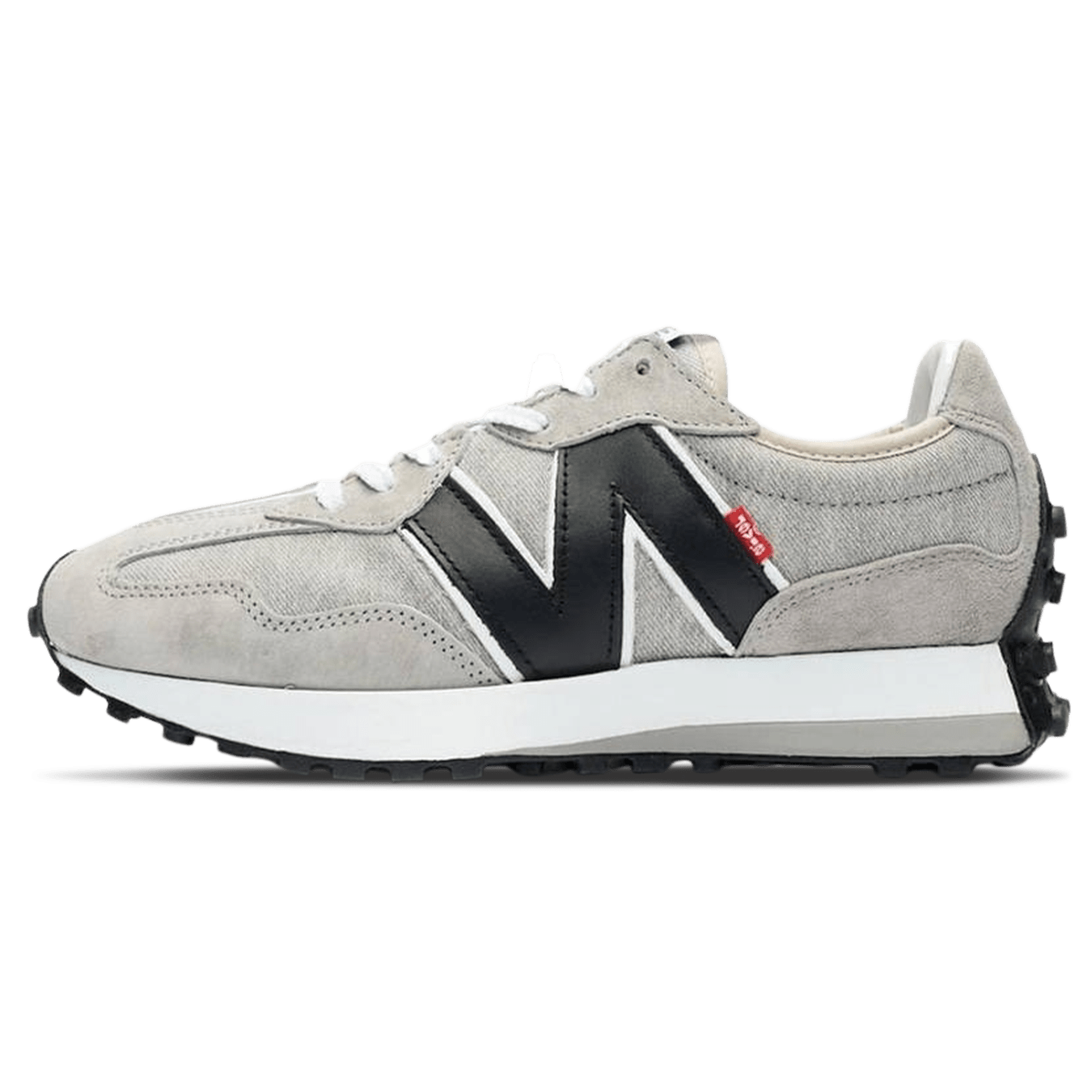 New Balance 327 x Levi's 'Grey Denim' — UK 3.5 | EU 36 | US 4 — Front View