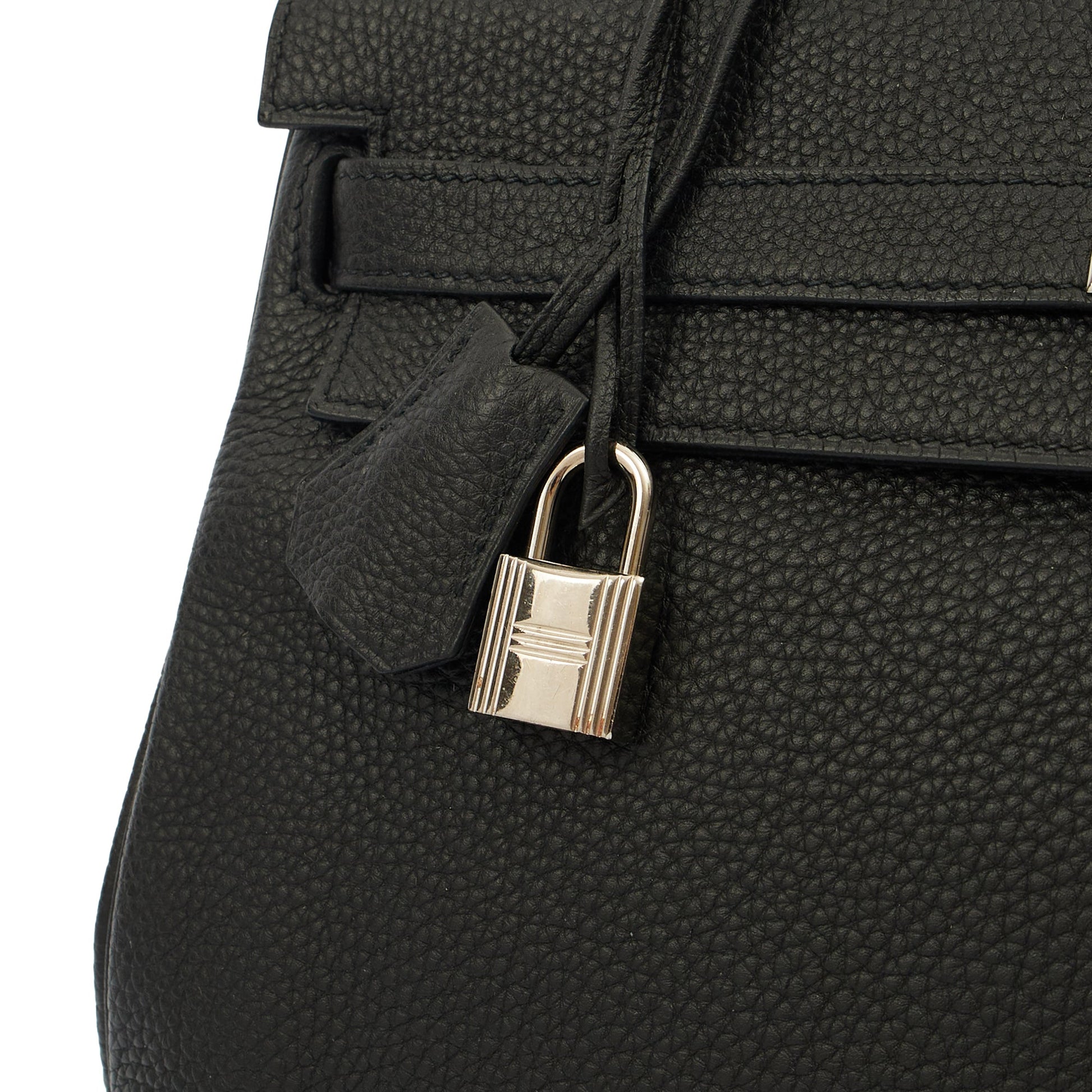 Hermes Kelly 35 in Black, Togo Leather — Alternate View 31