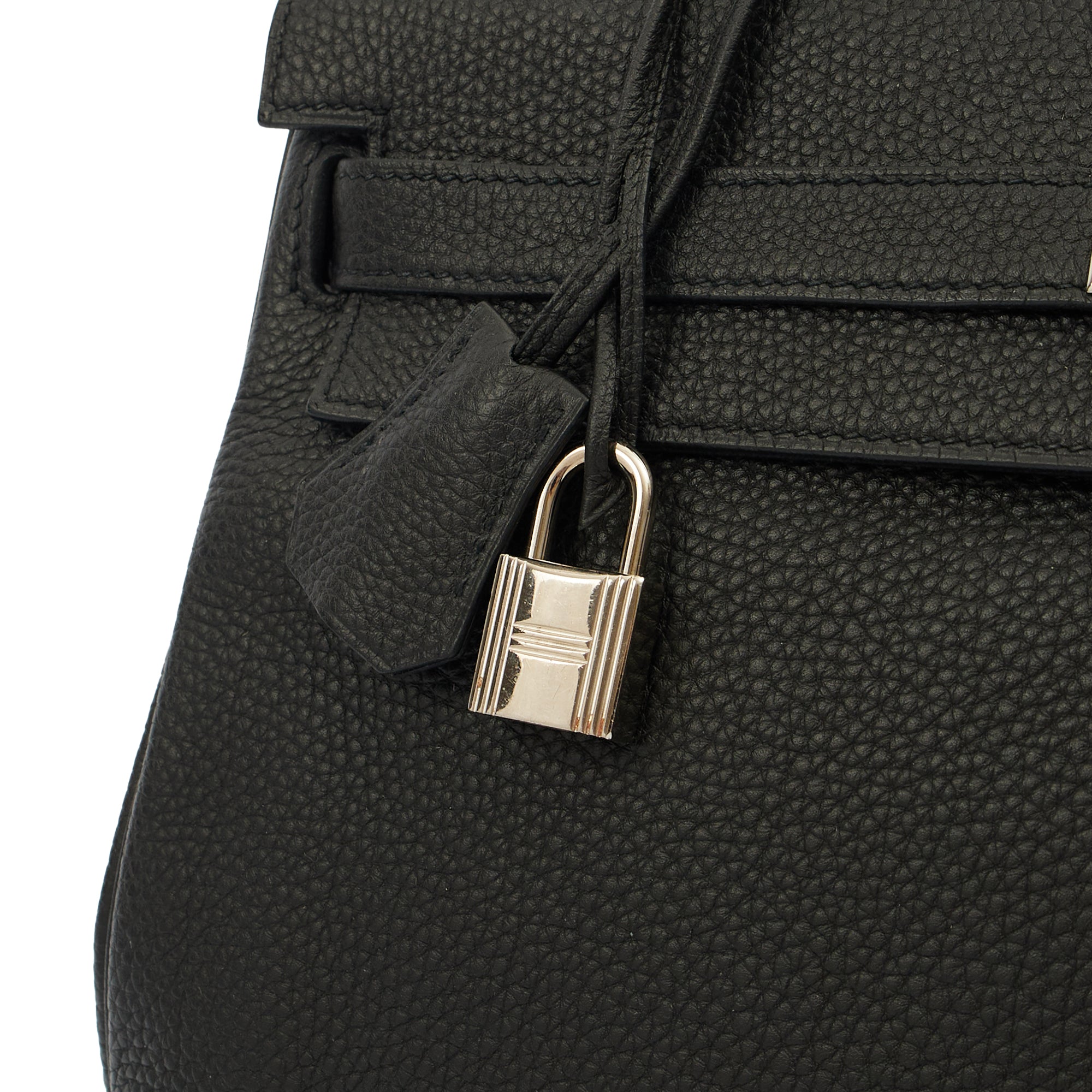 Hermes Kelly 35 in Black, Togo Leather — Alternate View 31