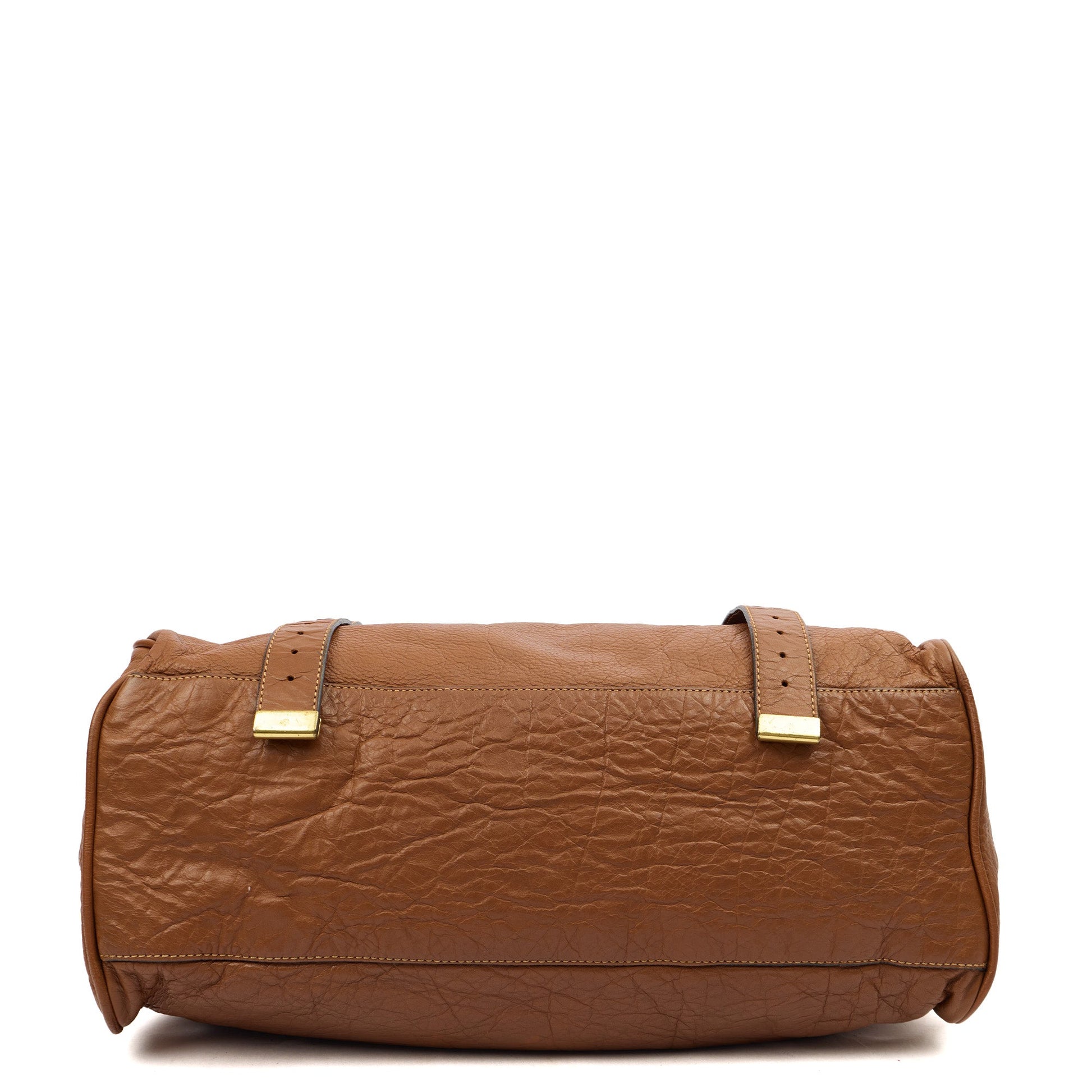 Mulberry Satchel Alexa in Oak, Leather — Detail View