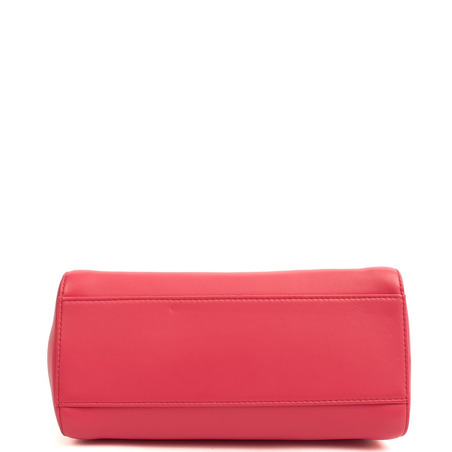 Fendi Top Handle Peekabo - Mini  in Pink, Leather — Top View