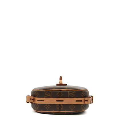 Louis Vuitton Cross Body Boite Chapeau Souple PM in Monogram, Canvas — Top View