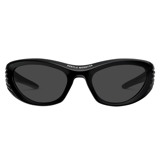 Gentle Monster x Mugler - Spiral 02 M01 — Front View