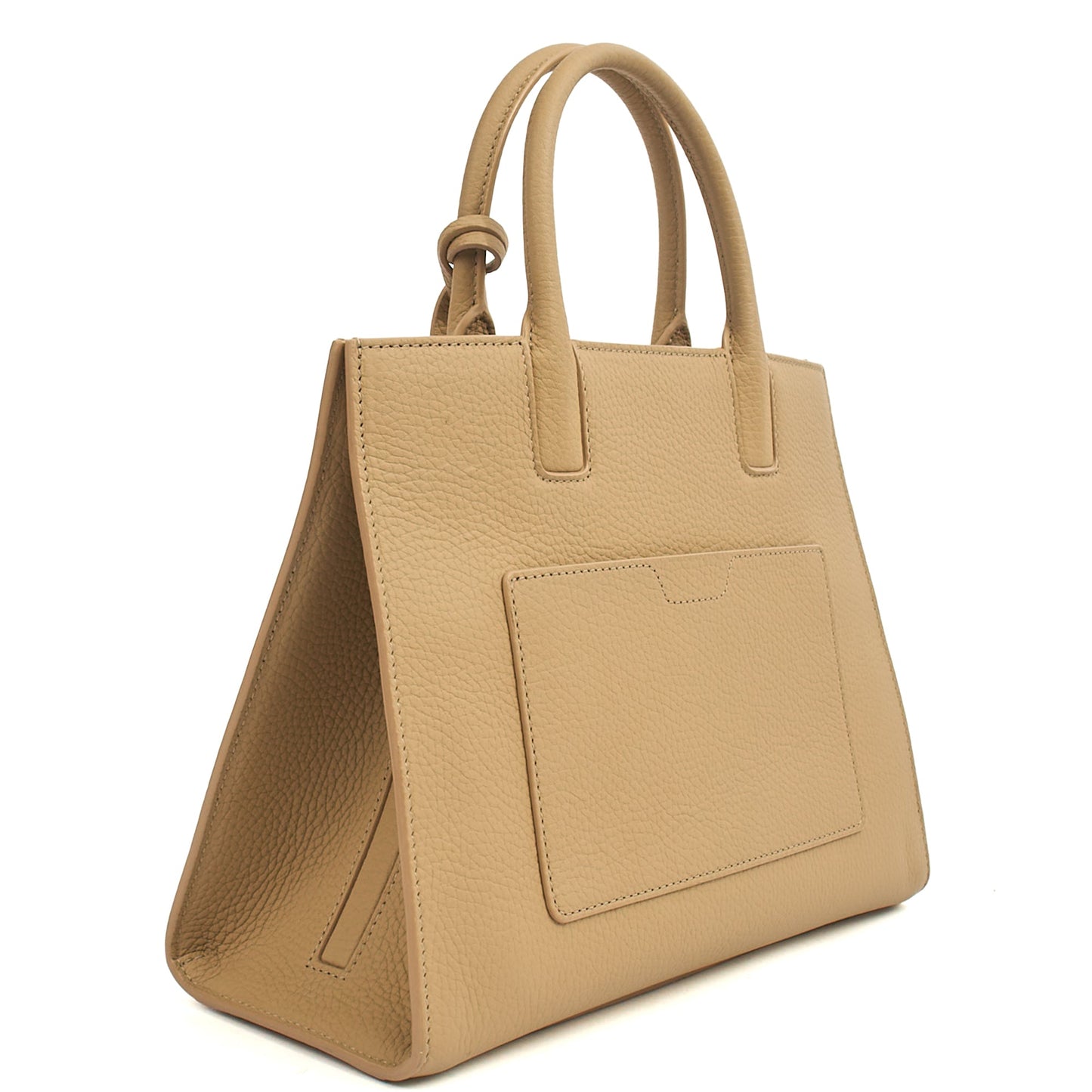 Burberry Tote Frances - Mini in Neutral, Leather — Alternate View 9