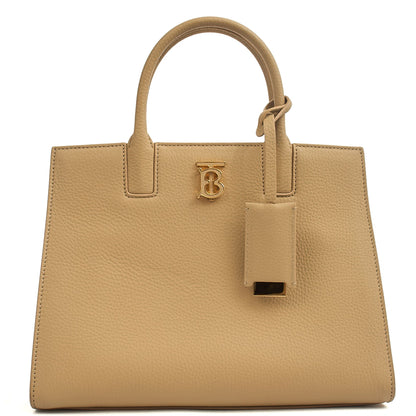 Burberry Tote Frances - Mini in Neutral, Leather — Alternate View 15