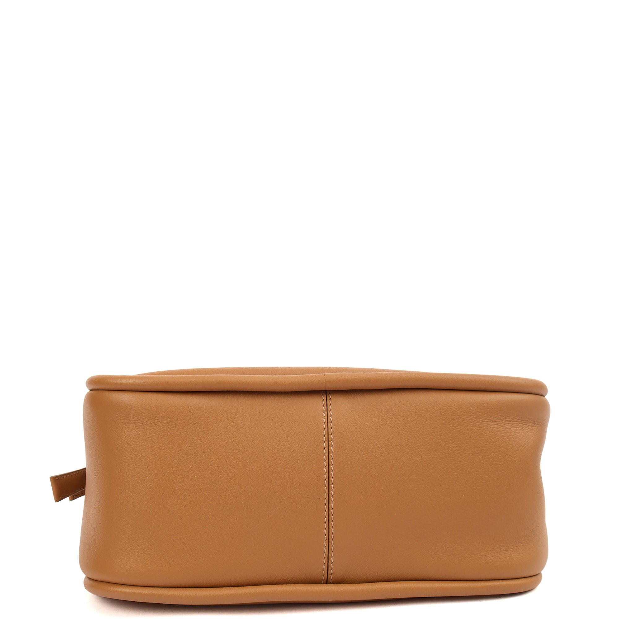 Prada Cross Body Darling Top-Handle Bag in Cognac, Leather — Detail View