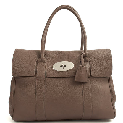Mulberry Tote Bayswater Heritage in Putty, Leather — Front View