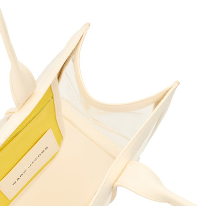 Marc Jacobs Tote The Tote Bag in White, Leather — Alternate View 11