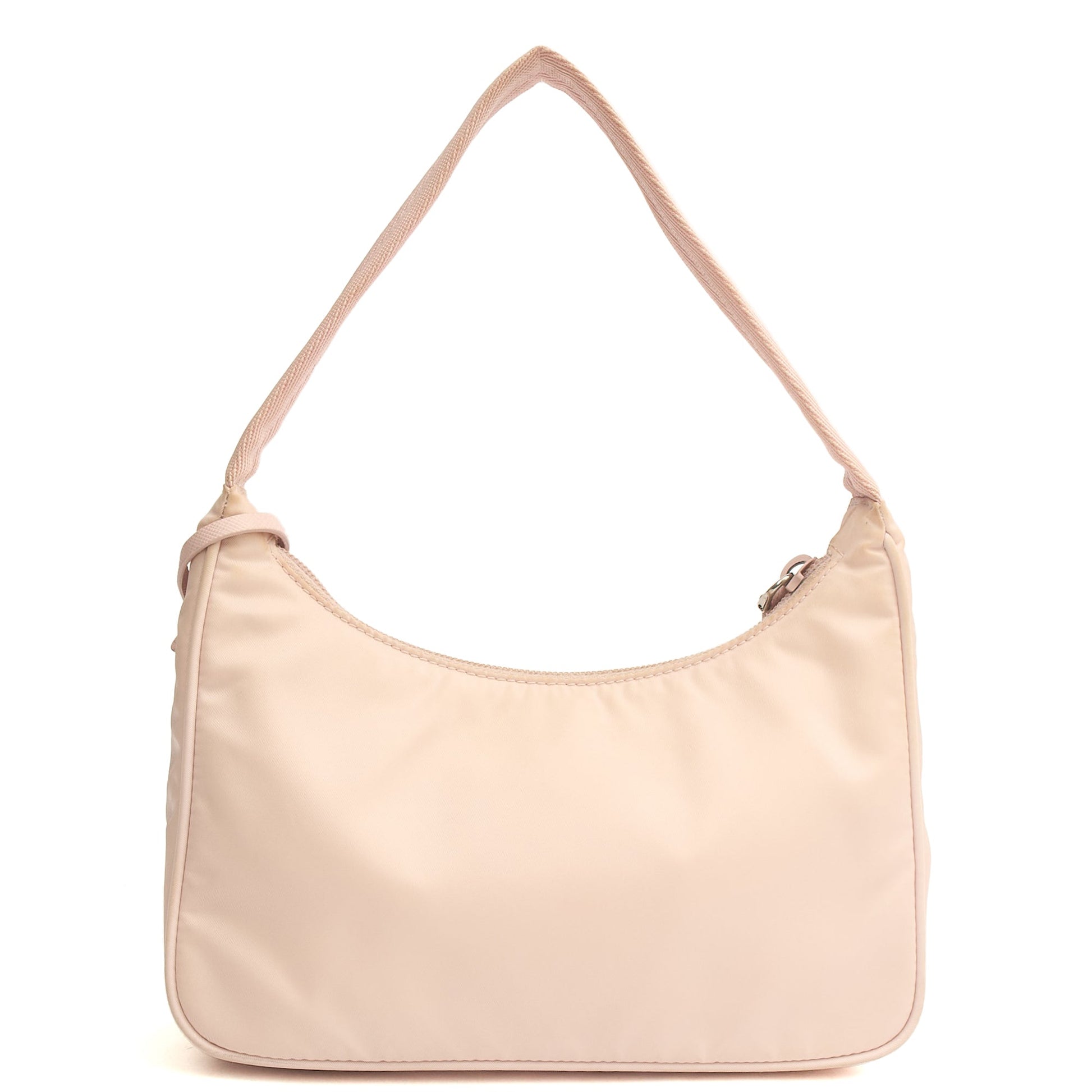 Prada Top Handle Re-edition 2000 Nylon Mini Bag in Pink, Nylon — Alternate View 15
