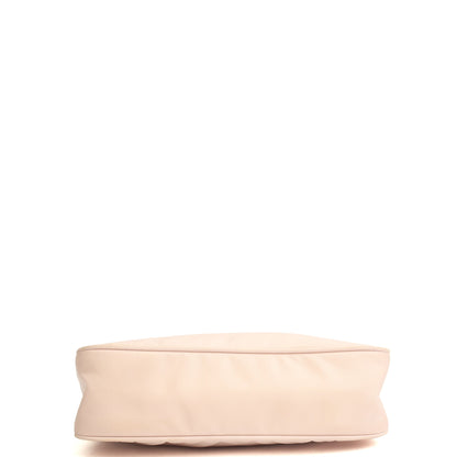 Prada Top Handle Re-edition 2000 Nylon Mini Bag in Pink, Nylon — Top View