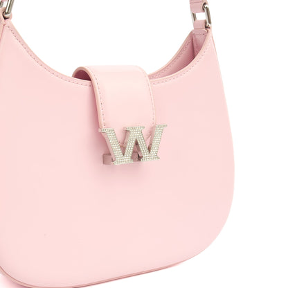 Alexander Wang Legacy Hobo in Pink, Leather — Lifestyle View