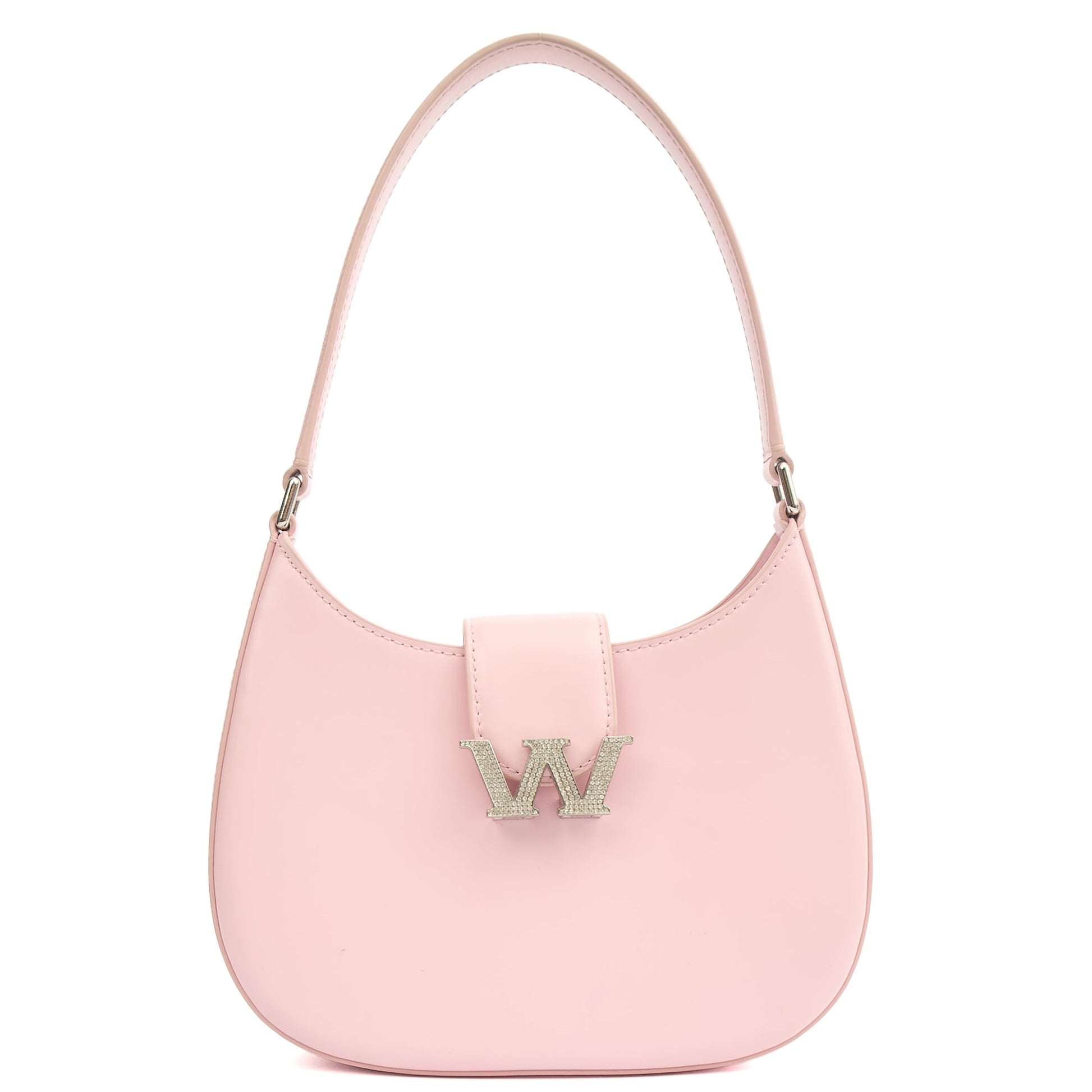 Alexander Wang Legacy Hobo in Pink, Leather — Front View