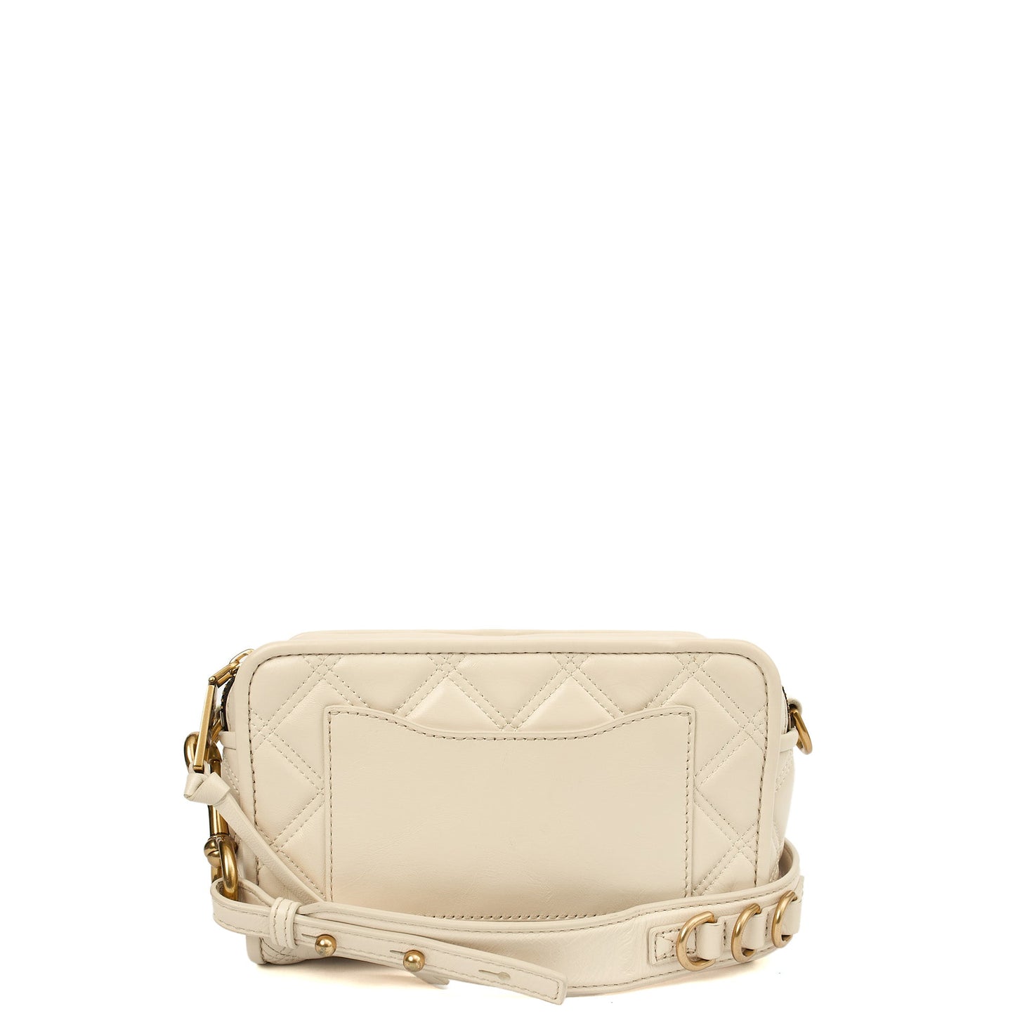 Marc Jacobs Cross Body Snapshot in Neutral, Leather — Back View