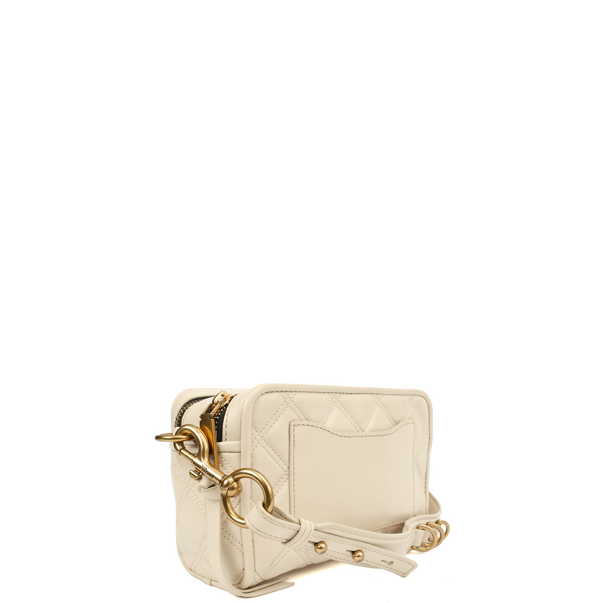 Marc Jacobs Cross Body Snapshot in Neutral, Leather — Alternate View 9