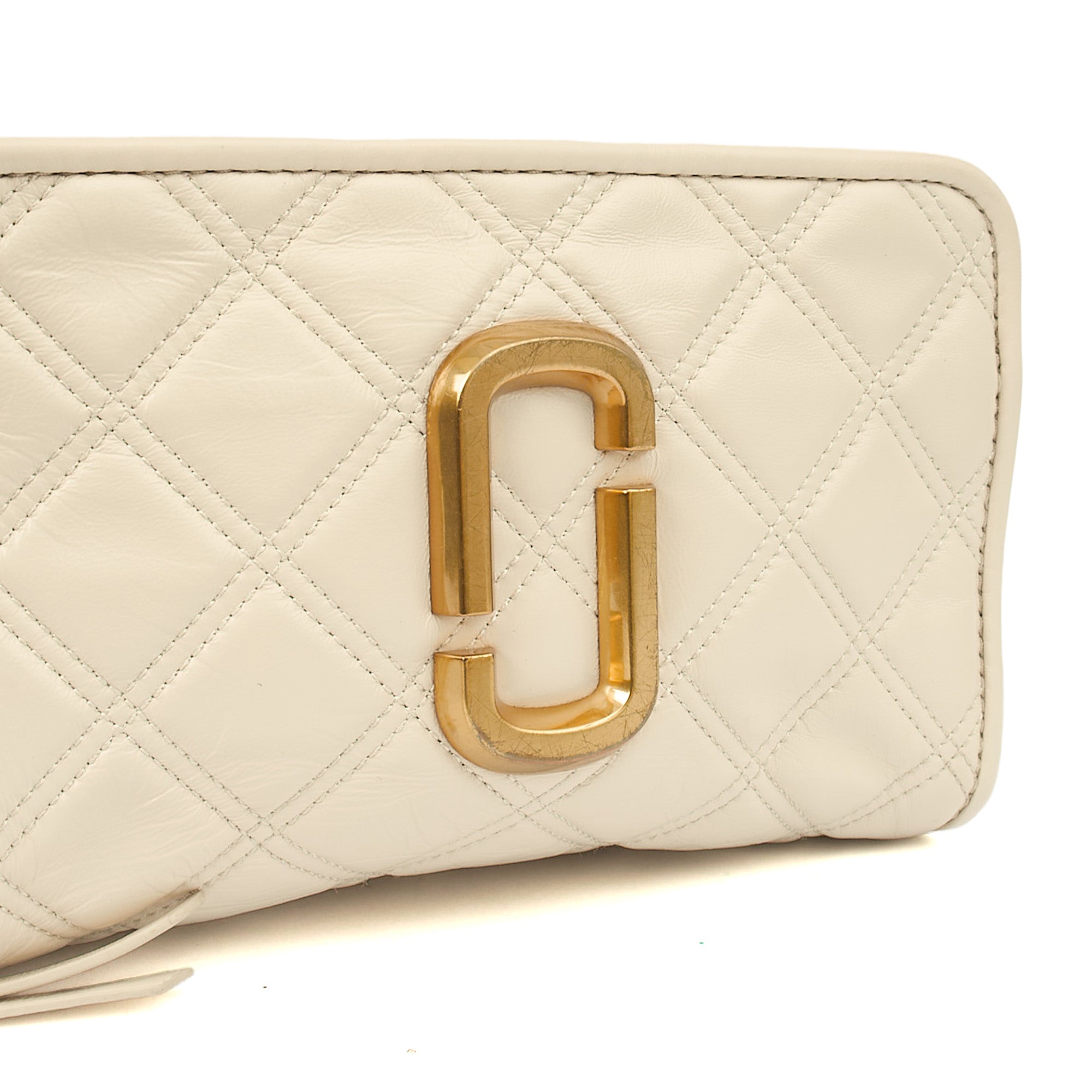 Marc Jacobs Cross Body Snapshot in Neutral, Leather — Alternate View 12