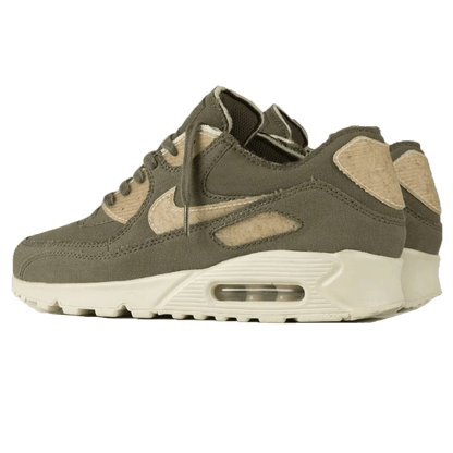 Maharishi x Nike Air Max 90 Premium 'Maha Olive' — UK 3 | EU 35.5 | US 3.5 — Side View