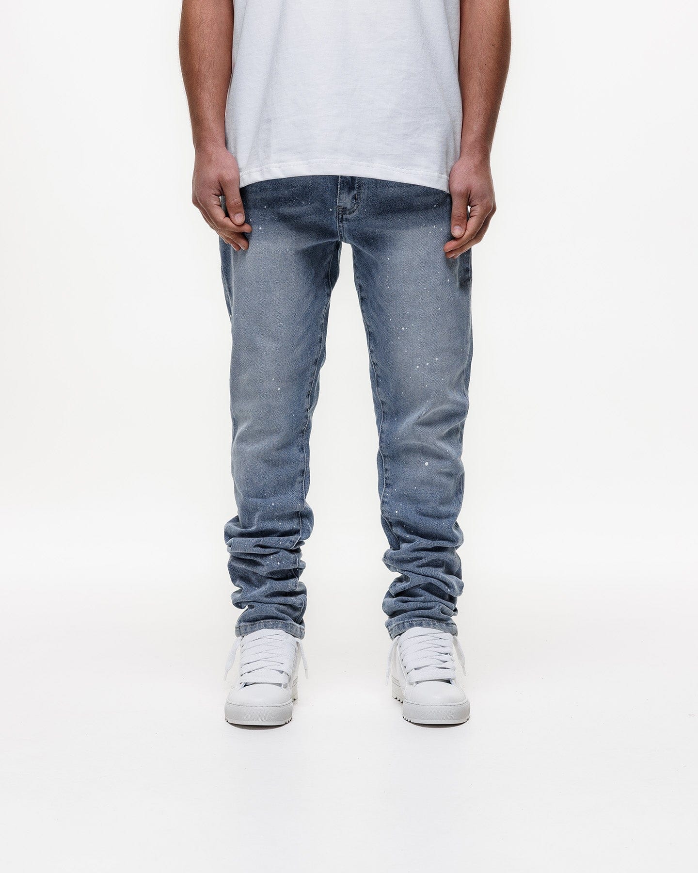 Magiri Marine Slim Jeans 'Blue' — Blue — Size 28 — Top View