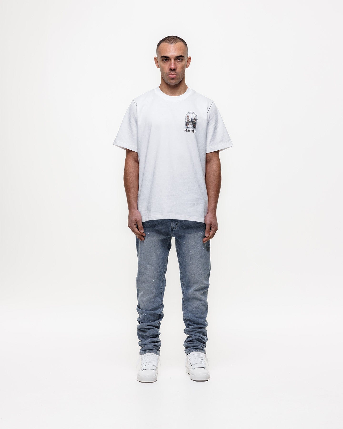 Magiri Marine Slim Jeans 'Blue' — Blue — Size 28 — Back View