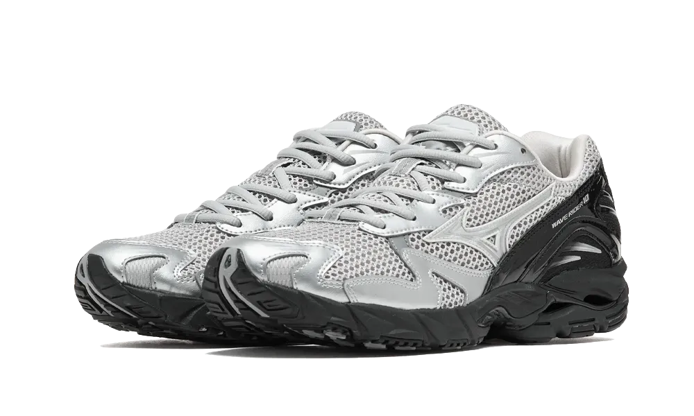 Mizuno Wave Rider 10 Sport Harbor Mist Silver Black