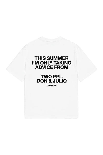 Cardair Don Julio T Shirt - White — XS — Front View