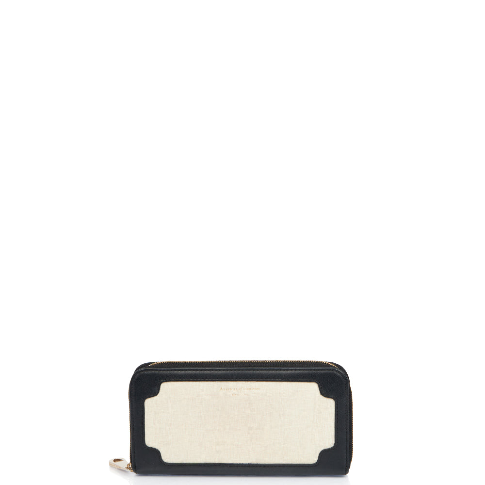 Aspinal of London Continental Purse in Neutral, Leather — Alternate View 13