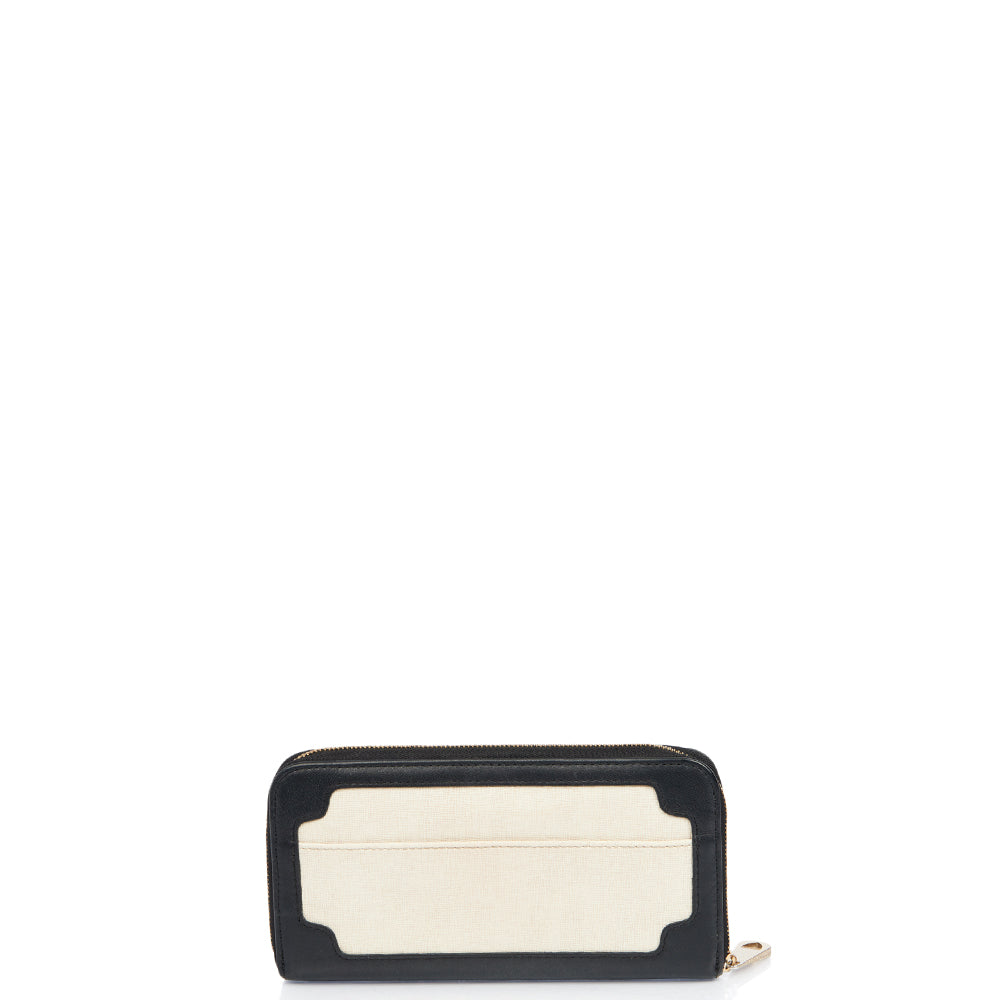 Aspinal of London Continental Purse in Neutral, Leather — Back View