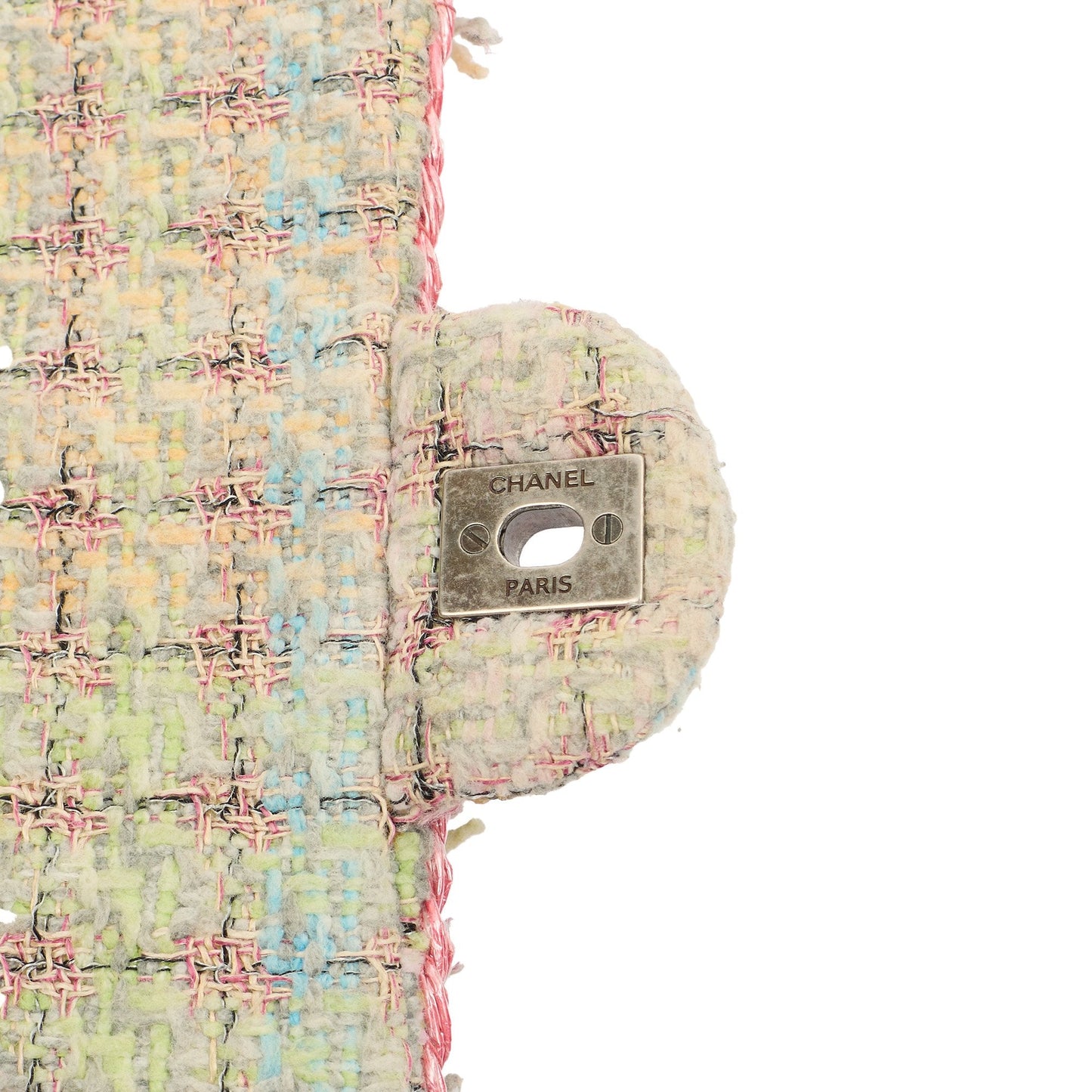 Chanel Shoulder Bag Classic Single Flap - Medium in Multi, Fabric — Alternate View 9