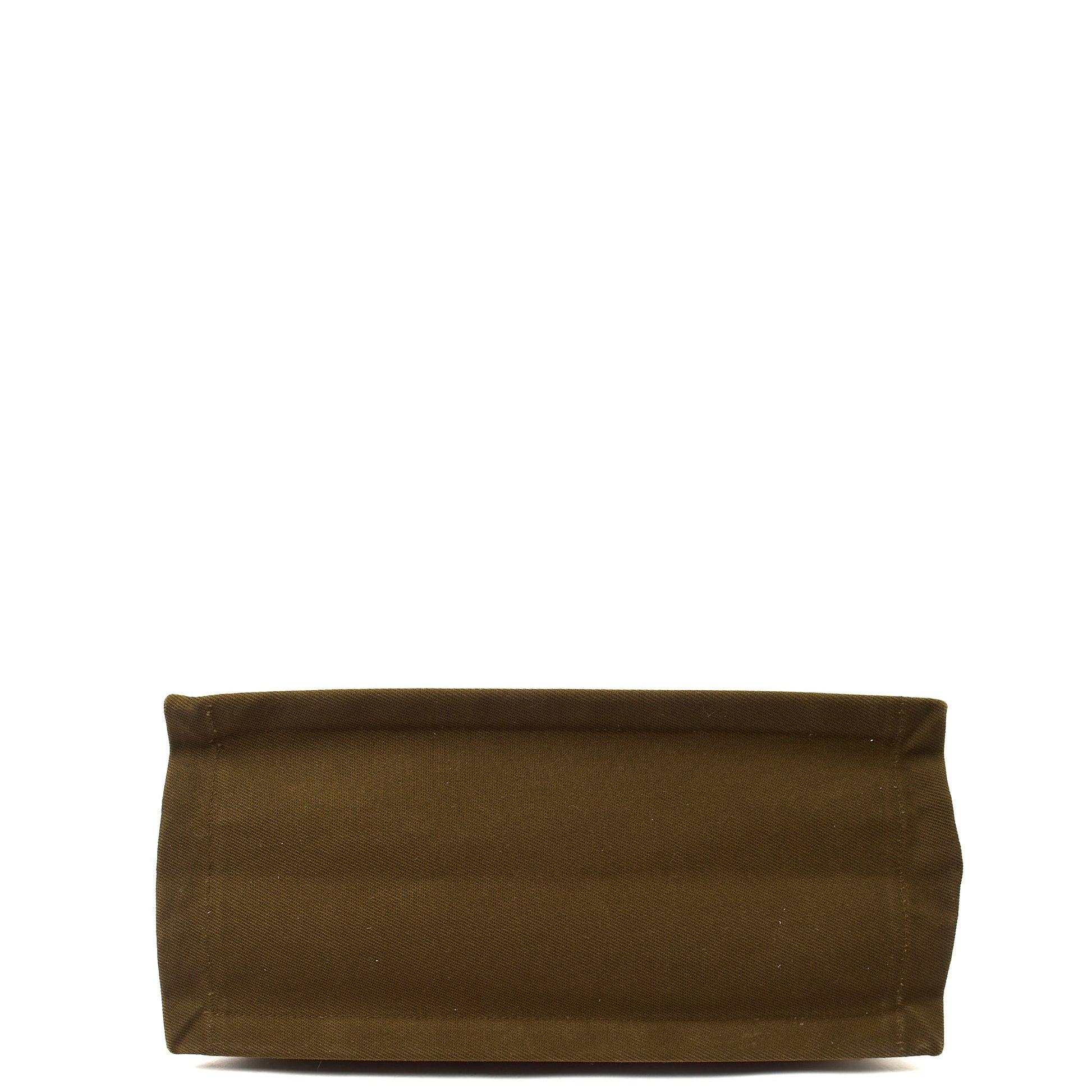 Saint Laurent Tote Rive Gauche Tote in Green, Fabric — Top View