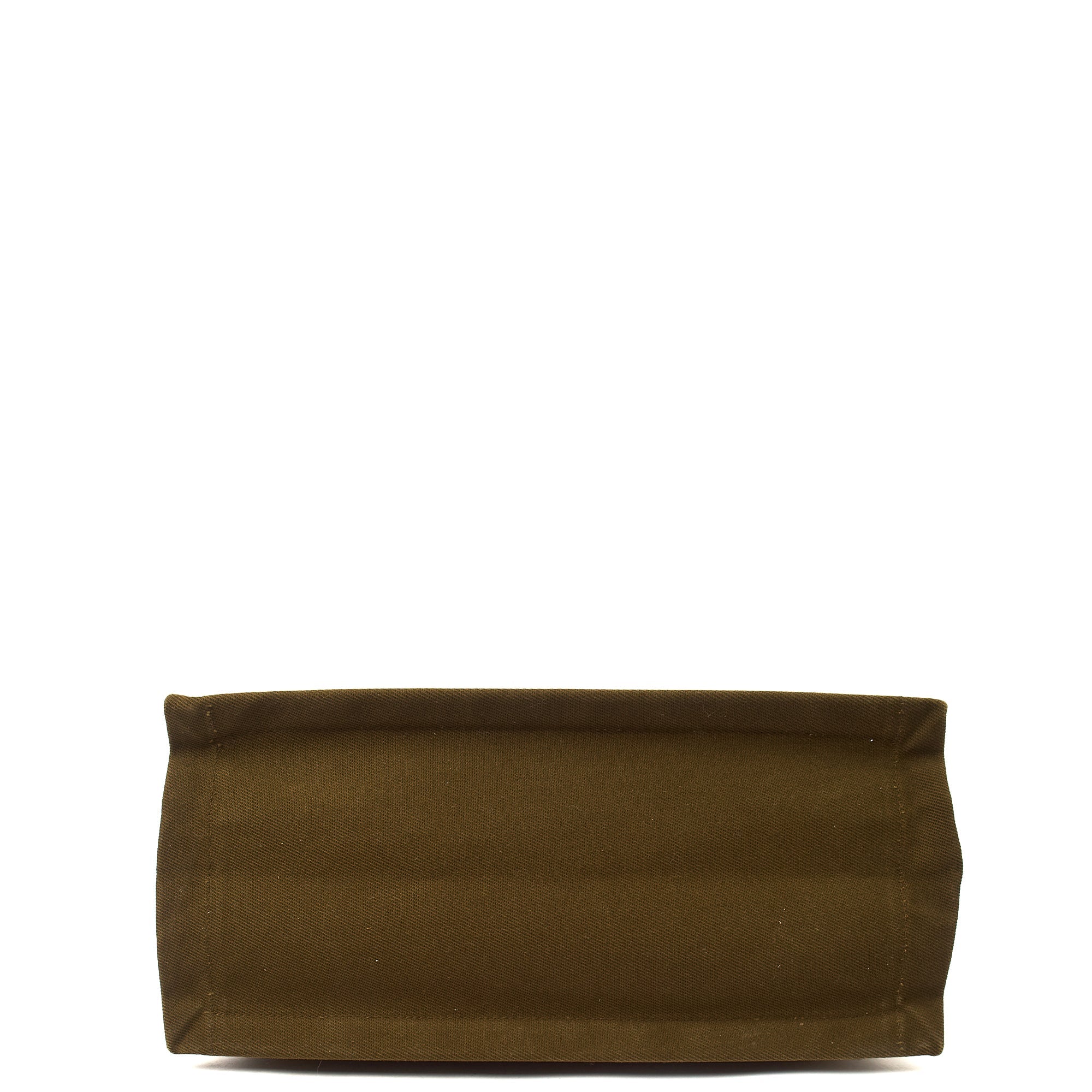 Saint Laurent Tote Rive Gauche Tote in Green, Fabric — Top View