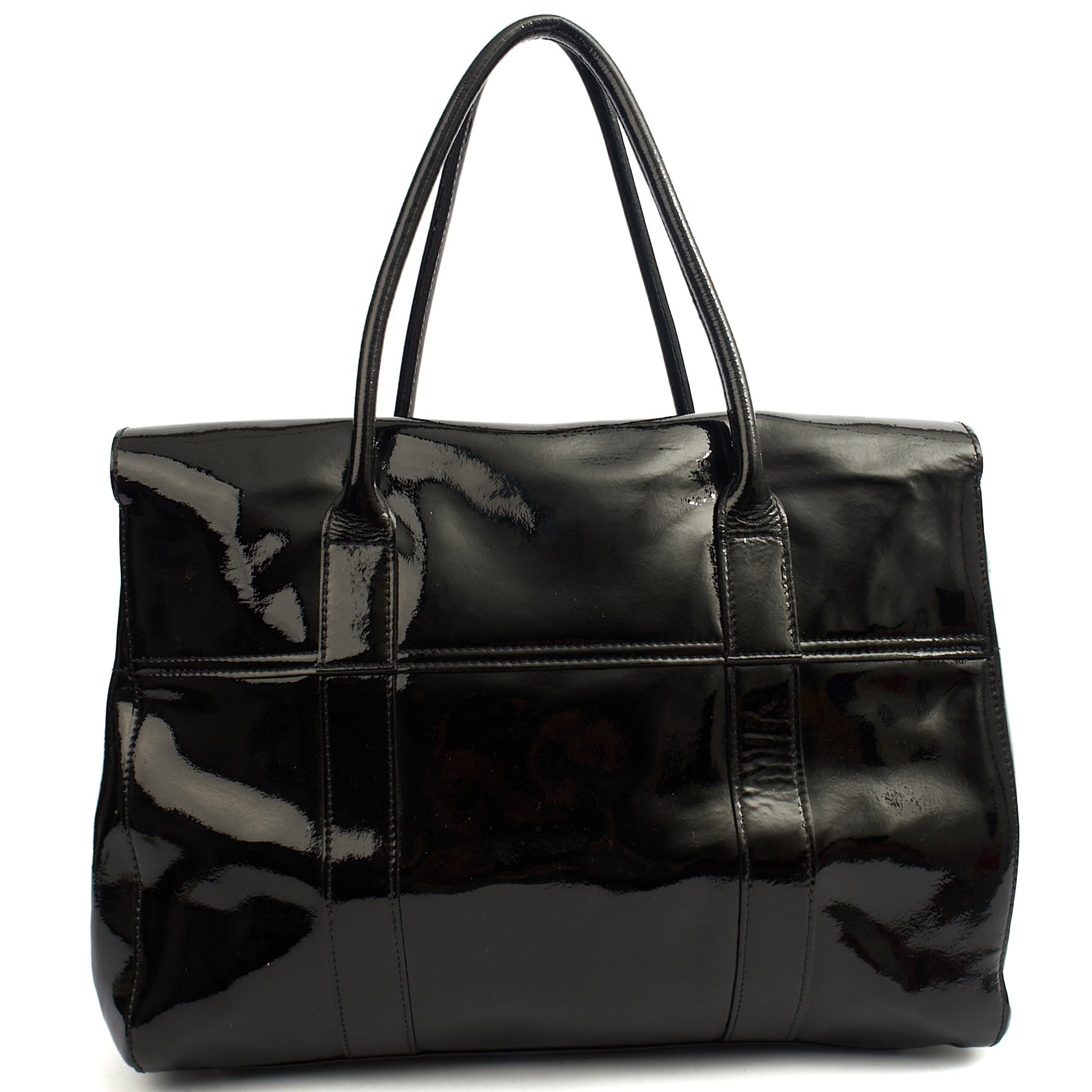 Mulberry Tote Bayswater Heritage in Black, Patent Leather — Alternate View 15