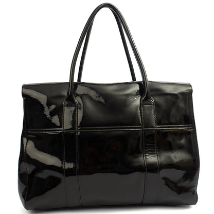 Mulberry Tote Bayswater Heritage in Black, Patent Leather — Alternate View 15
