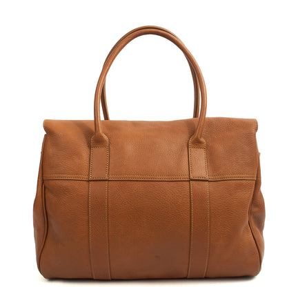 Mulberry Tote Bayswater Heritage in Oak, Leather — Back View