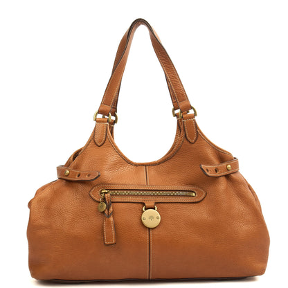 Mulberry Shoulder Bag Somerset Tote in Oak, Leather — Front View