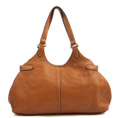 Mulberry Shoulder Bag Somerset Tote in Oak, Leather — Top View