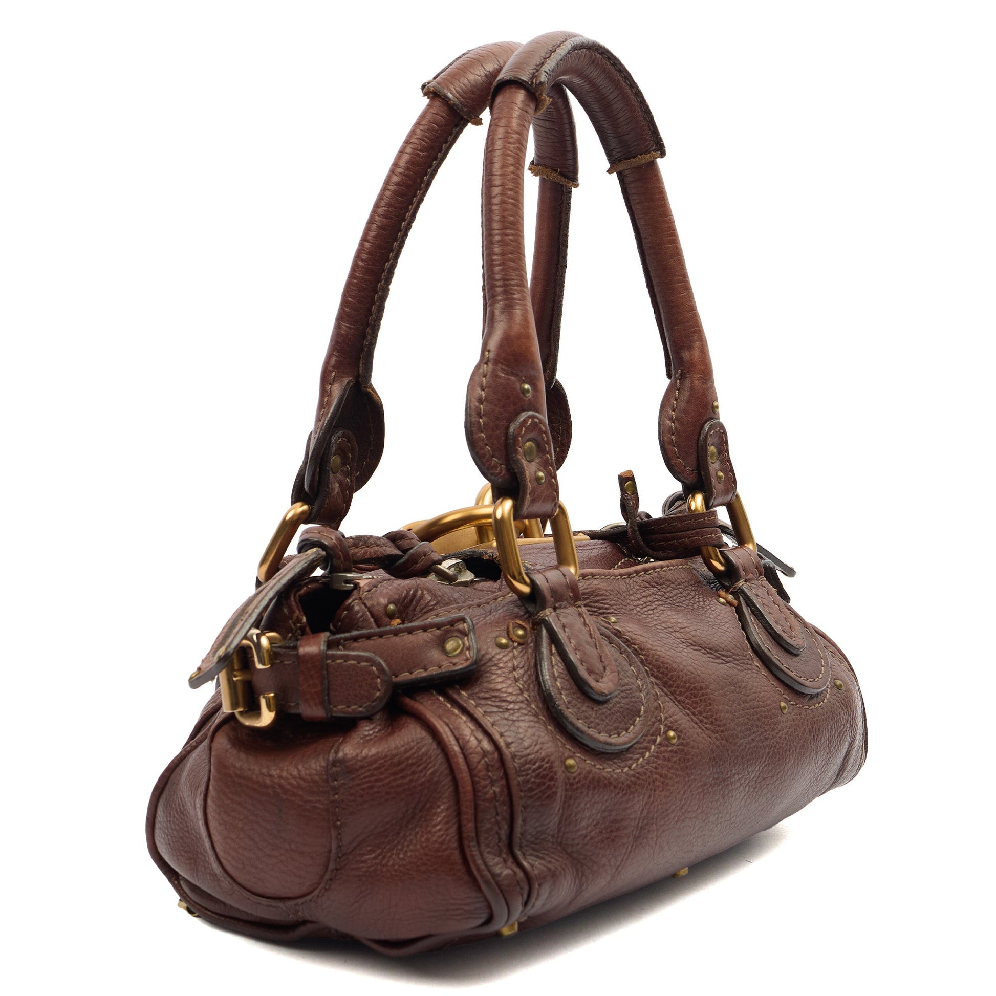 Chloe Bag Paddington - Small in Brown, Calfskin Leather — Alternate View 16