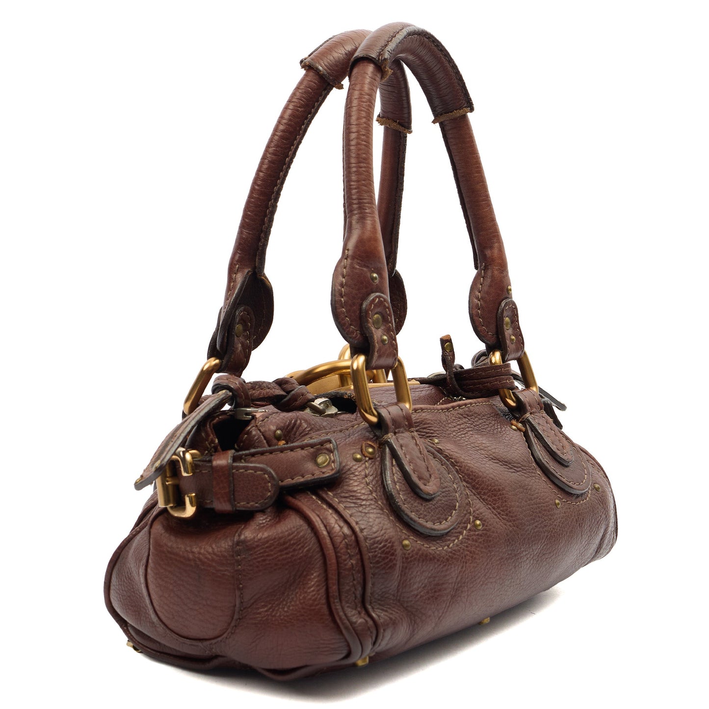 Chloe Bag Paddington - Small in Brown, Calfskin Leather — Alternate View 9