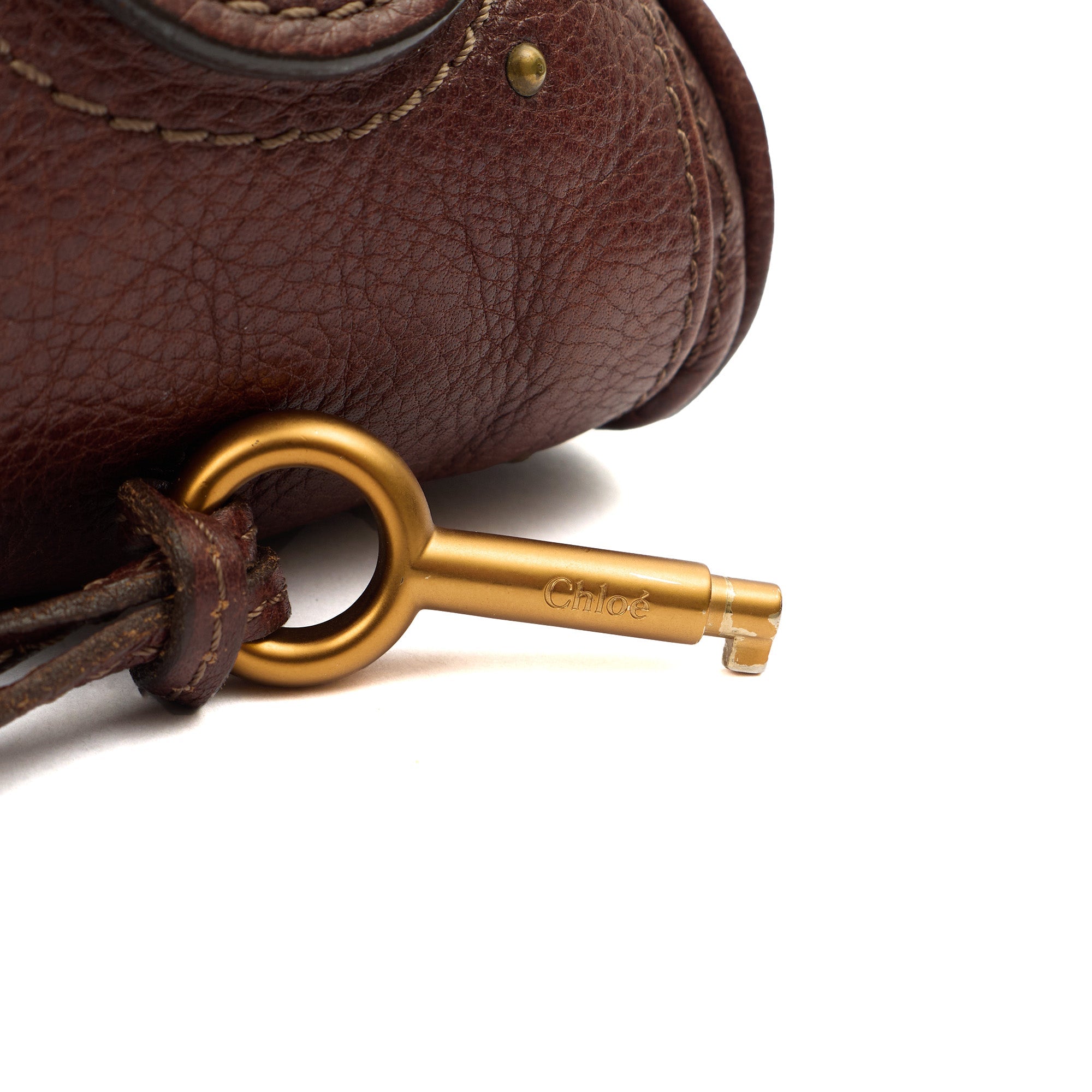 Chloe Bag Paddington - Small in Brown, Calfskin Leather — Alternate View 12