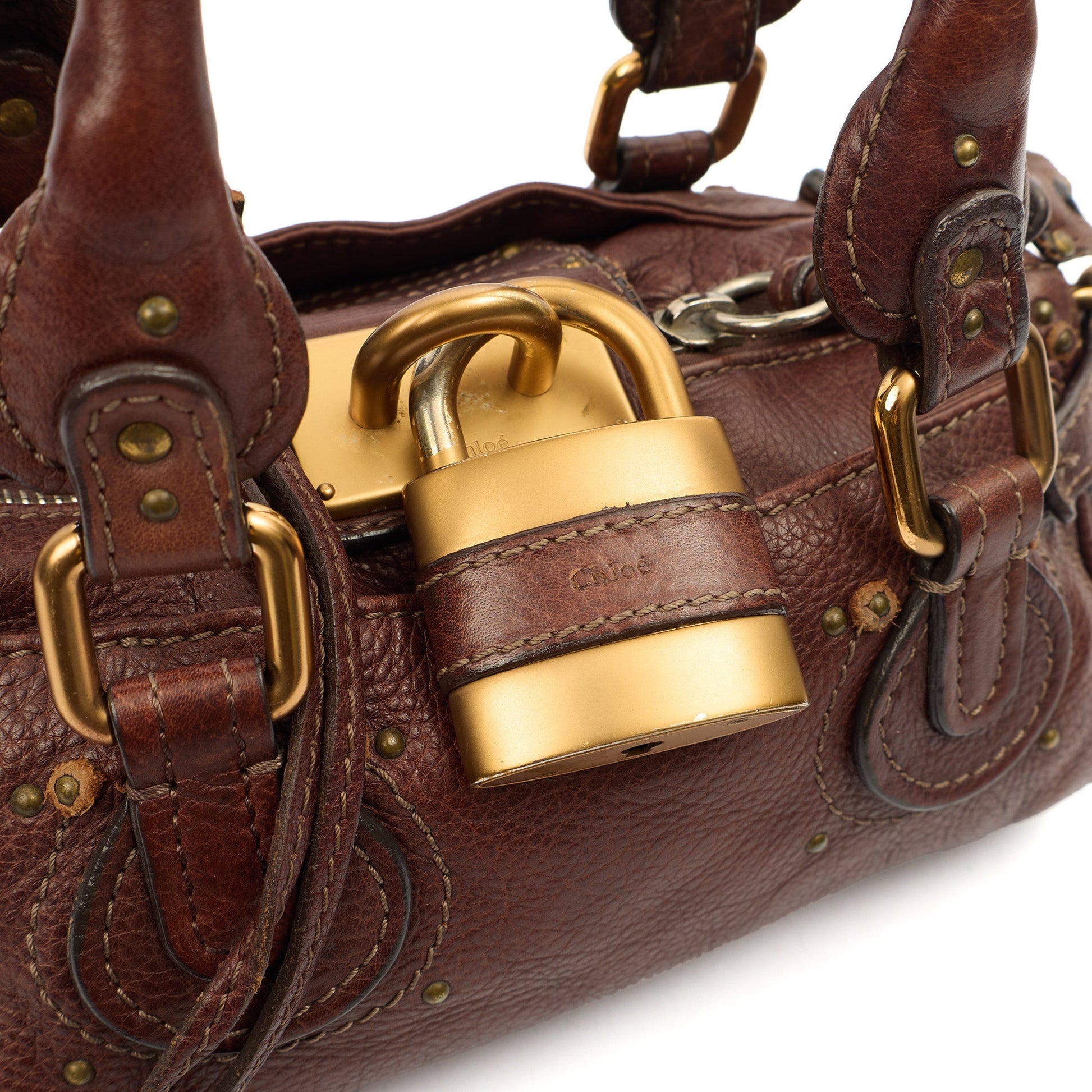 Chloe Bag Paddington - Small in Brown, Calfskin Leather — Alternate View 13