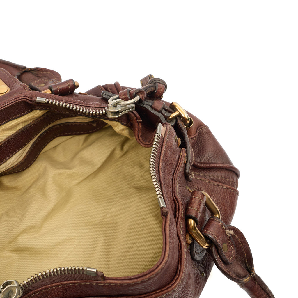 Chloe Bag Paddington - Small in Brown, Calfskin Leather — Alternate View 7
