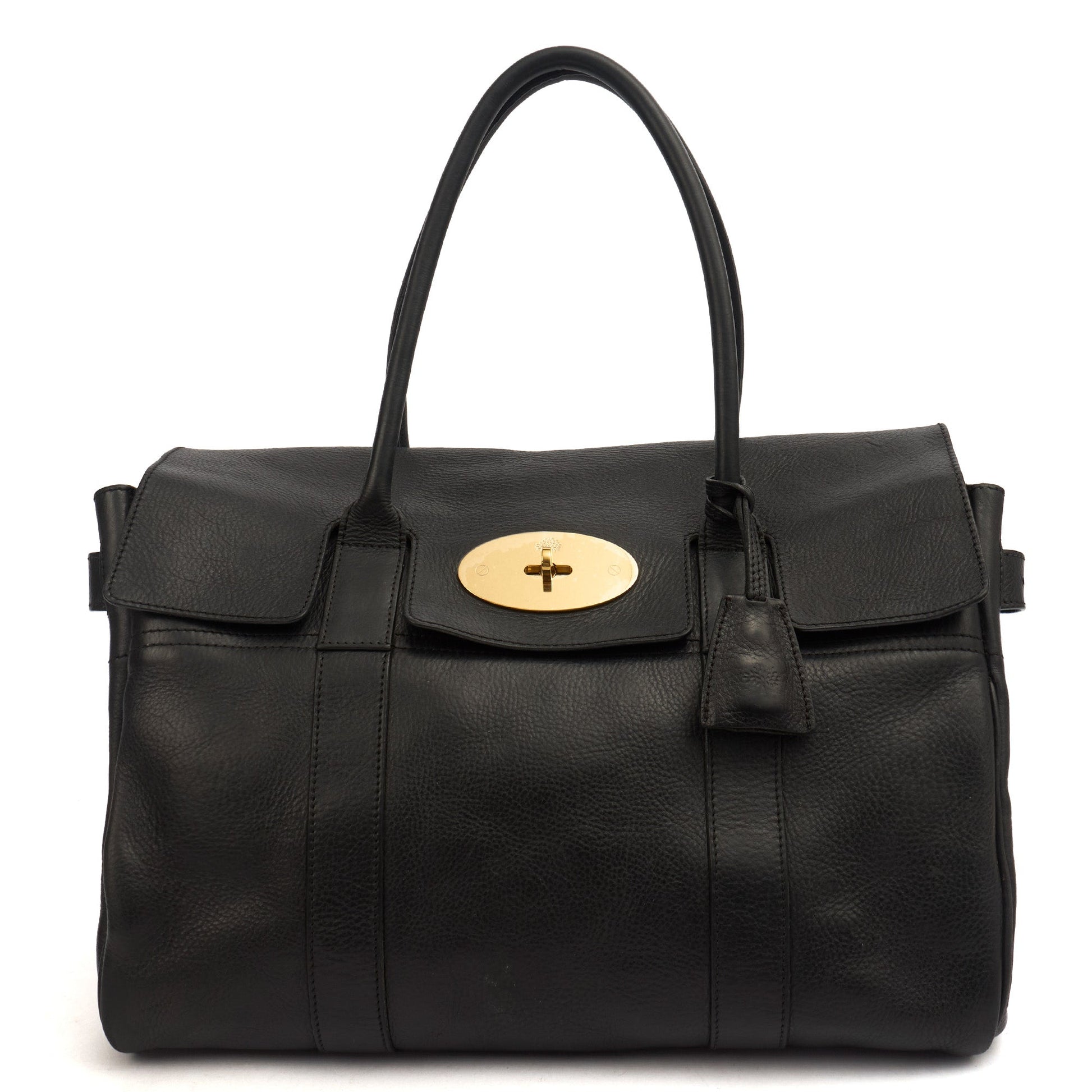 Mulberry Tote Bayswater Heritage in Black, Leather — Alternate View 8