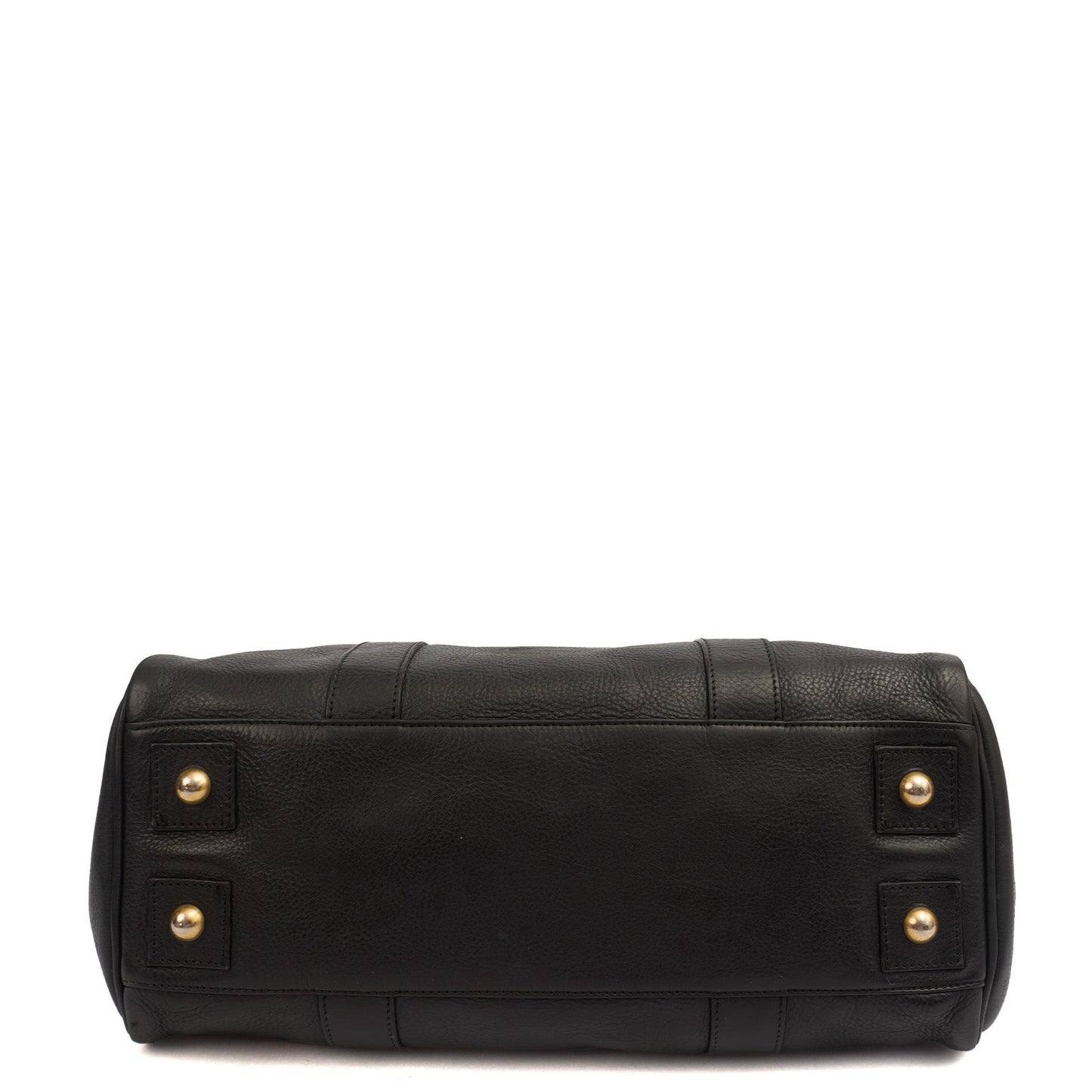 Mulberry Tote Bayswater Heritage in Black, Leather — Top View