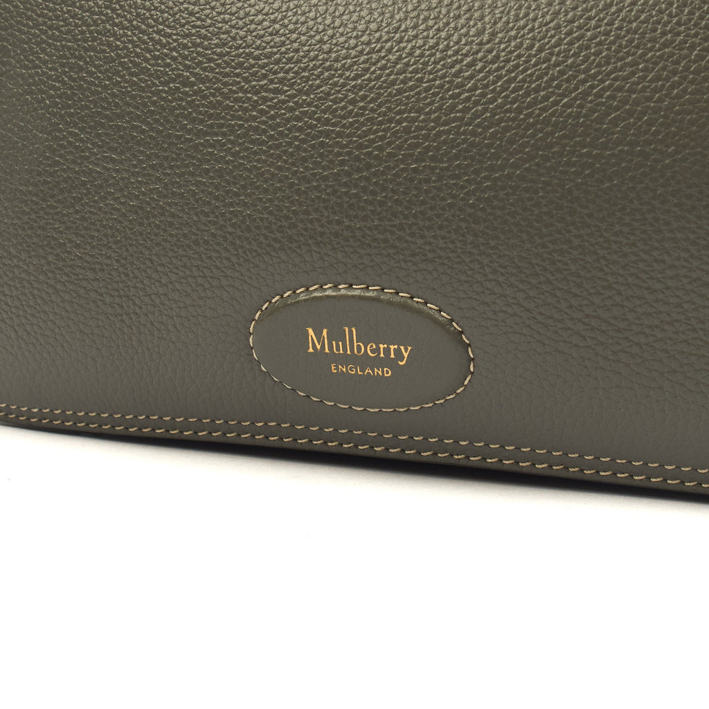 Mulberry Cross Body Billie in Grey, Calfskin Leather — Lifestyle View
