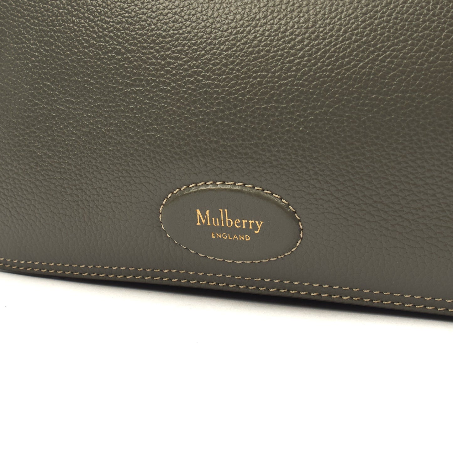 Mulberry Cross Body Billie in Grey, Calfskin Leather — Lifestyle View