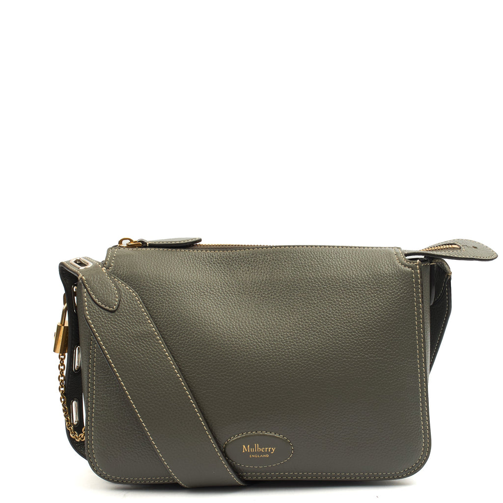 Mulberry Cross Body Billie in Grey, Calfskin Leather — Alternate View 13
